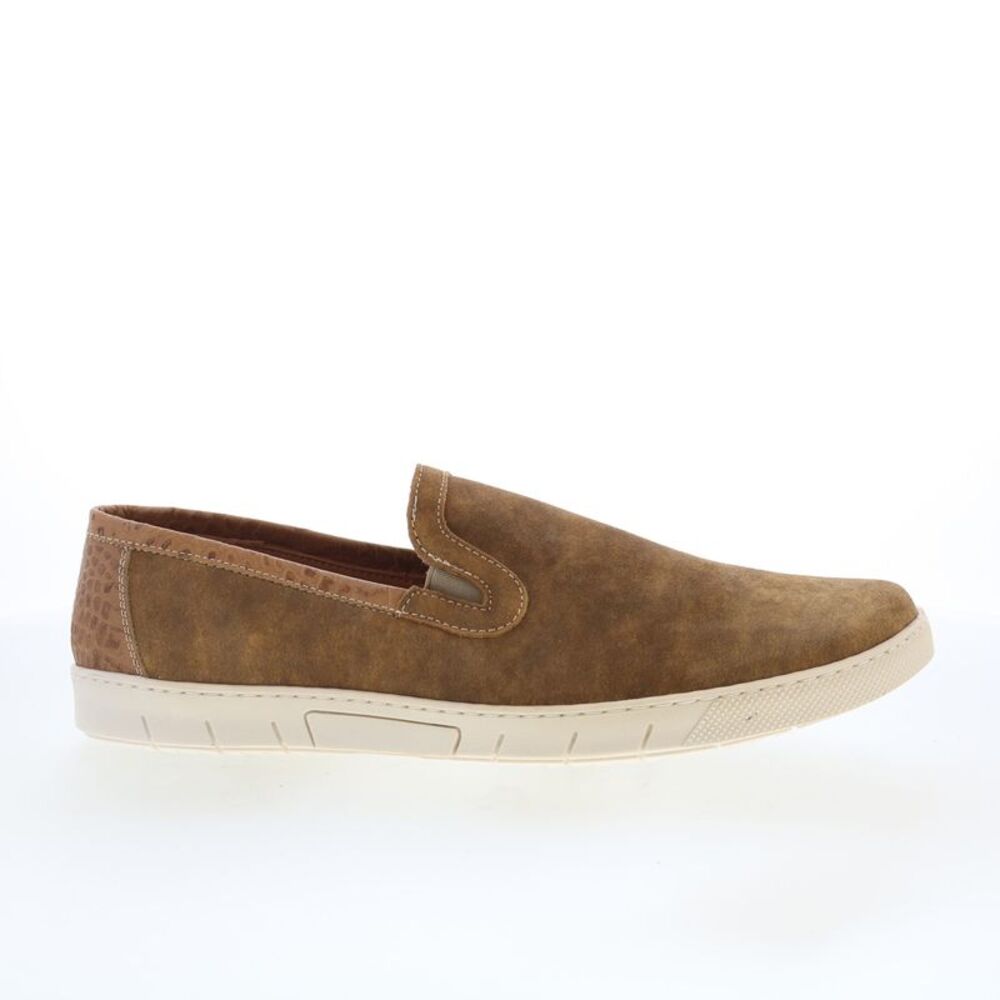 T.B. Phelps Mens Scottsdale Suede Brown Shoes (NWT)
